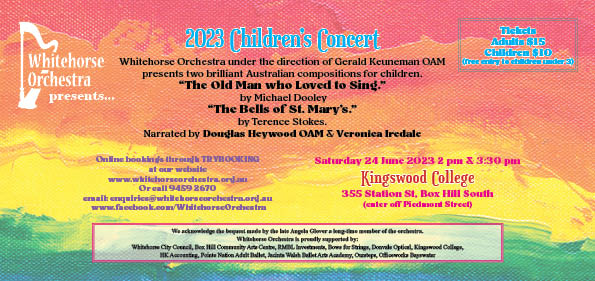 Concert for children (3.30pm)